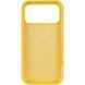 Чехол Silk Full Protective (AA) NO LOGO для Apple iPhone 17 Pro Max / 18 Pro Max (6.9") Желтый / Yellow фото 3