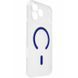 Уценка Чехол PC Slim Matte with Magnetic Fit (camera button) для Apple iPhone 17 Pro Max (6.9") Поврежденная упаковка / Blue фото 1