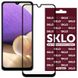 Защитное стекло SKLO 3D (full glue) для Xiaomi Redmi 10C / Poco C40 / 12C Черный фото 1