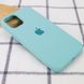 Чохол Silicone Case Full Protective (AA) для Apple iPhone 13 (6.1") Бірюзовий / Marine Green фото 2