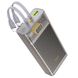 Портативний зарядний пристрій Power Bank Hoco J104A Discovery Edition 22.5W with cable 20000 mAh Gray фото 1