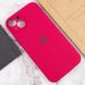 Чохол Silicone Case Full Camera Protective (AA) для Apple iPhone 14 (6.1") Червоний / Rose Red фото 6