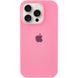 Чехол Silicone Case Full Protective (AA) для Apple iPhone 16 Pro (6.3") Розовый / Pink