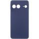 Чохол Silicone Cover Lakshmi Full Camera (AAA) для Google Pixel 7a Темно-синій / Midnight blue