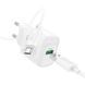СЗУ Hoco C140A Smart QC3.0 18W (1USB-A) + кабель USB to MicroUSB White фото 2