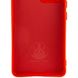 Чохол Silicone Cover Lakshmi Full Camera (A) для Samsung Galaxy S21 Ultra Червоний / Red фото 3