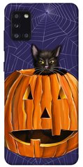 Чохол itsPrint Cat and pumpkin для Samsung Galaxy A31