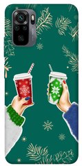 Чехол itsPrint Winter drinks для Xiaomi Redmi Note 10 / Note 10s