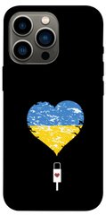 Чохол itsPrint З Україною в серці для Apple iPhone 13 Pro (6.1")