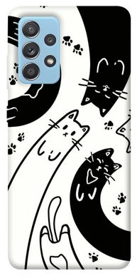 Чохол itsPrint Чорно-білі коти для Samsung Galaxy A52 4G / A52 5G