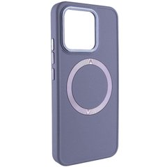 TPU чохол Bonbon Metal Style with MagSafe для Xiaomi 14 Pro Сірий / Lavender