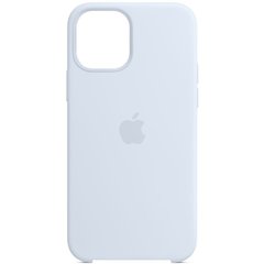 Уценка Чехол Silicone Case (AA) для Apple iPhone 12 Pro Max (6.7") Вскрытая упаковка / Голубой / Cloud Blue