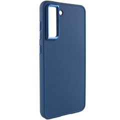 TPU чохол Bonbon Metal Style для Samsung Galaxy S24 Синій / Cosmos blue