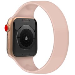 Ремінець Solo Loop для Apple watch 38mm/40mm 170mm (8) Рожевий / Pink Sand