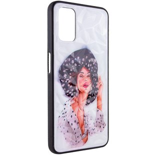 TPU+PC чехол Prisma Ladies для Oppo A52 / A72 / A92 Girl in a hat