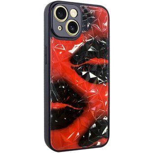 TPU+PC чехол Prisma Plushie для Apple iPhone 15 (6.1") Kiss
