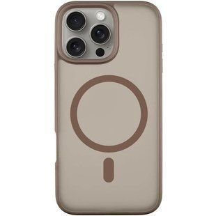 TPU+PC чохол Blueo Skin Friendly Frosted with MagSafe для Apple iPhone 16 Pro Max (6.9") Золотий / Gold