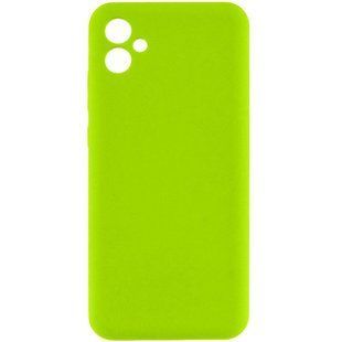 Чехол Silicone Cover Ummi Lakshmi Full Camera (AA) для Samsung Galaxy A06 Салатовый / Neon Green