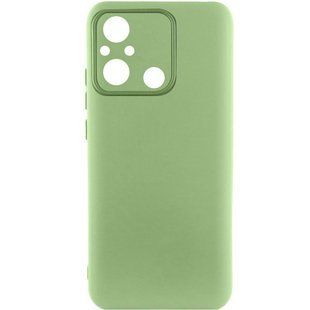 Чохол TPU GETMAN Liquid Silk Full Camera для Xiaomi Redmi 12C Зелений / Pistachio