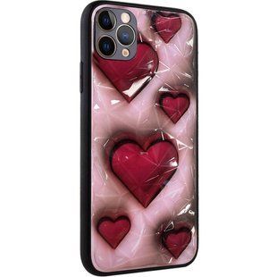 TPU+PC чехол Prisma Plushie для Apple iPhone 11 Pro (5.8") Hearts