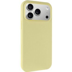 Чехол Silk Full Protective (AA) NO LOGO для Apple iPhone 17 Pro Max / 18 Pro Max (6.9") Желтый / Mellow Yellow