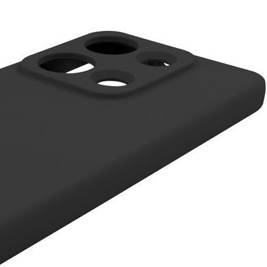 Чохол Silicone Cover Lakshmi Full Camera (AAA) для Xiaomi Redmi Note 14S Чорний / Black
