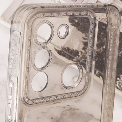 Чехол TPU Starfall Clear для Xiaomi Poco X5 5G / Redmi Note 12 5G Серый