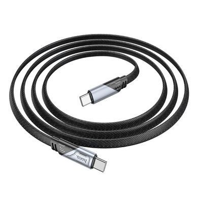 Дата кабель Hoco U119 Machine charging data Type-C to Type-C 60W (1.2m) Black
