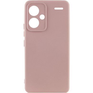 Чехол Silicone Cover Ummi Lakshmi Full Camera (AA) для Xiaomi Redmi Note 13 Pro+ Розовый / Pink Sand