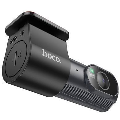 Видеорегистратор Hoco DV8 1.47-inch display with rear camera (2K+720P) Black