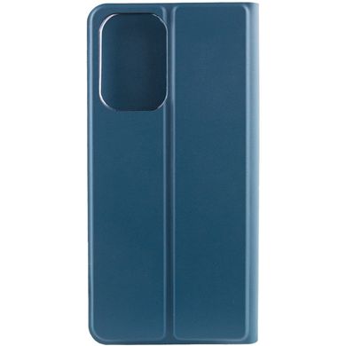 Кожаный чехол книжка GETMAN Elegant (PU) для Samsung Galaxy A24 4G Синий