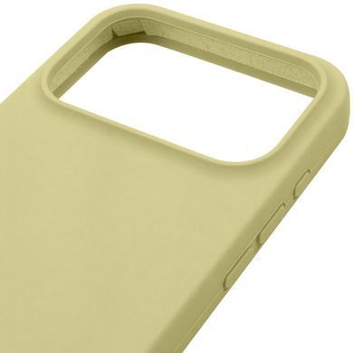 Чехол Silk Full Protective (AA) NO LOGO для Apple iPhone 17 Pro Max / 18 Pro Max (6.9") Желтый / Mellow Yellow