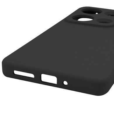 Чохол Silicone Cover Lakshmi Full Camera (AAA) для Xiaomi Redmi Note 14S Чорний / Black