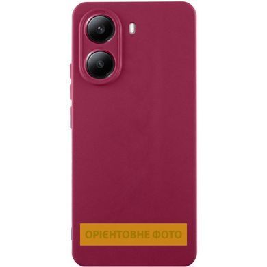 Чехол Silicone Cover Ummi Lakshmi Full Camera (AA) для Motorola Edge 50 Neo Бордовый / Marsala