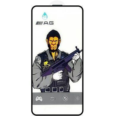 Защитное стекло 5D Anti-static Matte (тех.пак) для Apple iPhone 15 Plus (6.7") Черный