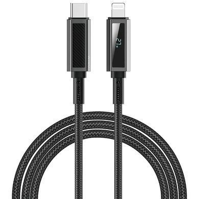 Дата кабель WIWU C080 Warriors Type-C to Lightning 27W (1m) Black