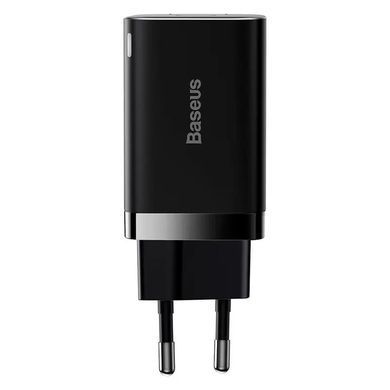 СЗУ Baseus Super Si Pro Quick Charger PD30W+QC3.0 (1USB-A/1C) (CCSUPP-E) Black