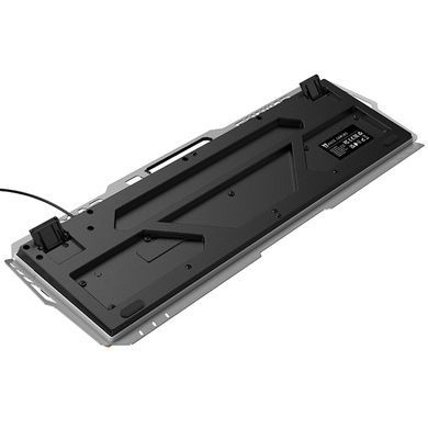 Клавиатура проводная Hoco GM702 Vistoso RGB (English Version) Gray / Black
