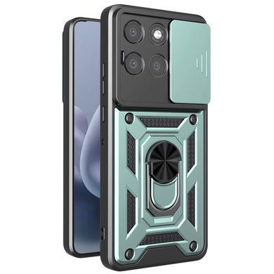 Чехол Ummi Camshield Serge Ring для Motorola Moto G86 5G Зеленый / Green