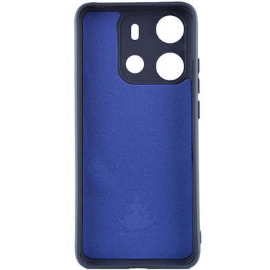 Чохол Silicone Cover Lakshmi Full Camera (A) для Tecno Spark Go 2023 Синій / Midnight Blue