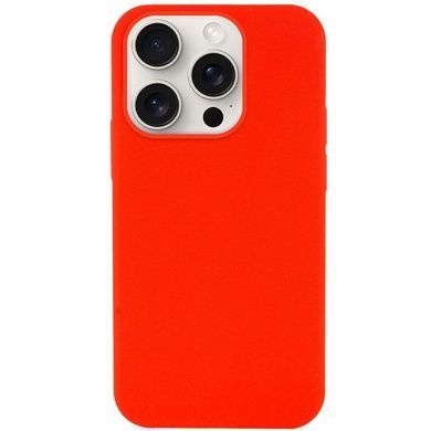 Чехол Silk (AA) NO LOGO with Magnetic Fit для Apple iPhone 15 Pro Max (6.7") Красный / Red