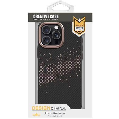 TPU чехол Monzo Magnetic Fit для Apple iPhone 16 Pro (6.3") Titanium gold