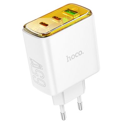 СЗУ Hoco CS44A Smart PD65W (2C1A) White