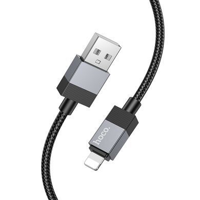 Дата кабель Hoco X110 Honorific USB to Lightning 2.4A (1m) Black