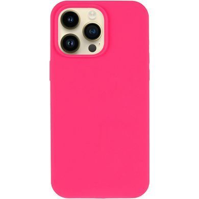 Чохол Silk Full Protective (AA) NO LOGO для Apple iPhone 14 Pro Max (6.7") Рожевий / Barbie pink