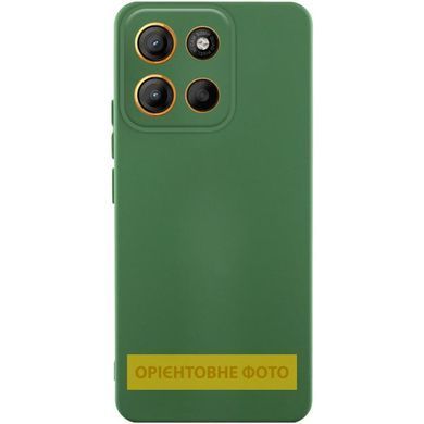 Чехол Silicone Cover Ummi Lakshmi Full Camera (AA) для Motorola Moto G86 5G Зеленый / Dark green