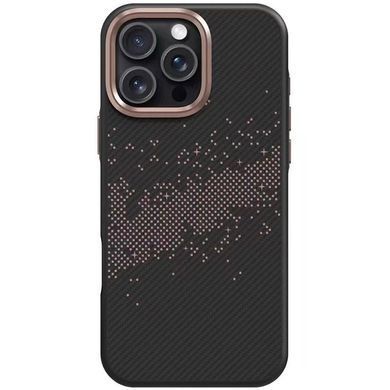 TPU чехол Monzo Magnetic Fit для Apple iPhone 16 Pro (6.3") Titanium gold