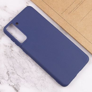 Силіконовий чохол Candy для Samsung Galaxy S21+ Синій