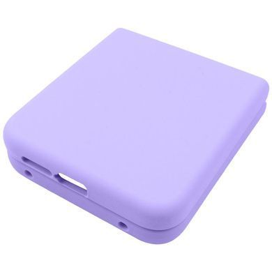 Чехол Foldables Silicone Cover Lakshmi (AAA) для Motorola Razr 50 Ultra Сиреневый / Dasheen