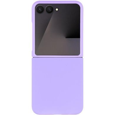 Чехол Foldables Silicone Cover Lakshmi (AAA) для Motorola Razr 50 Ultra Сиреневый / Dasheen